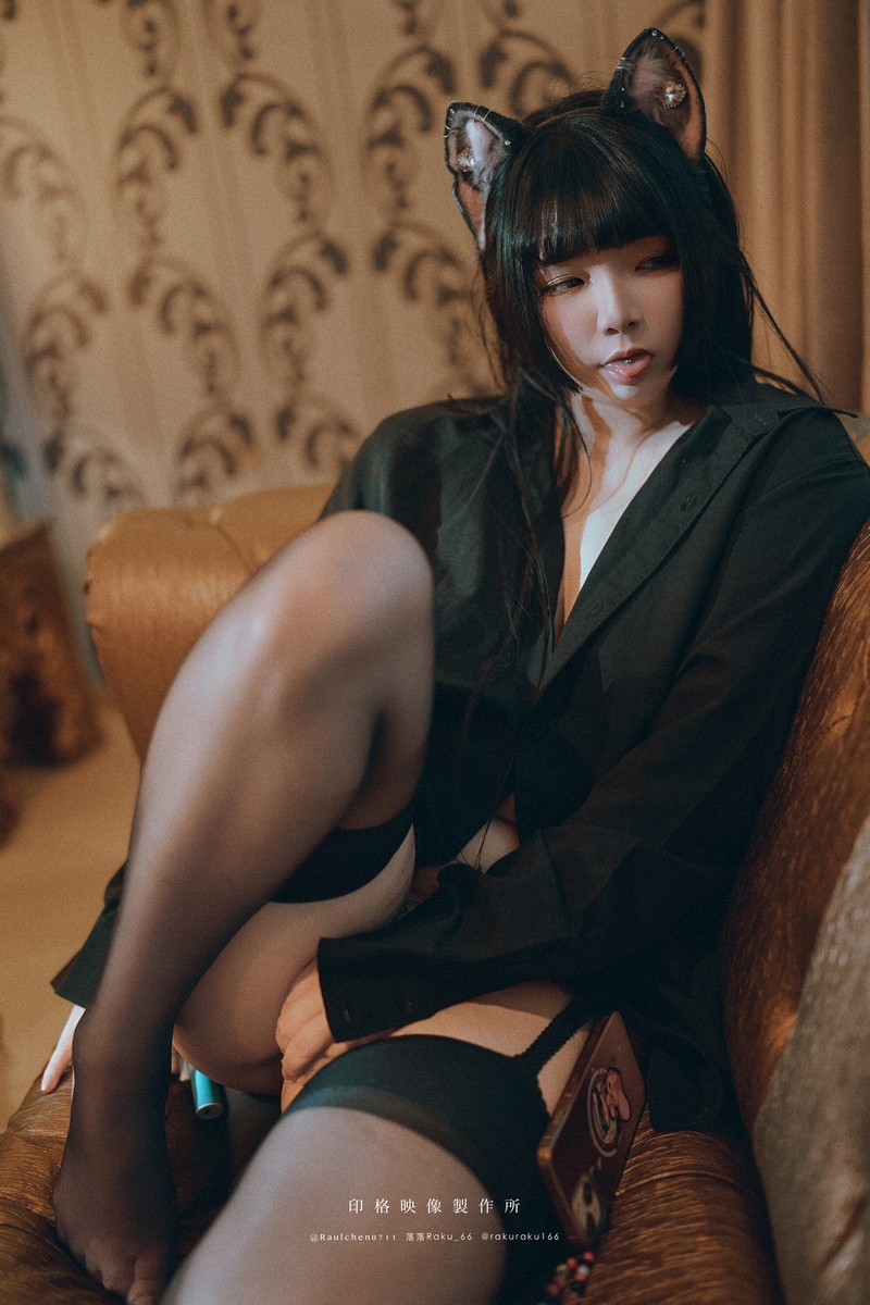 落落Raku 我是猫 猫系少女主题写真 43P插图1