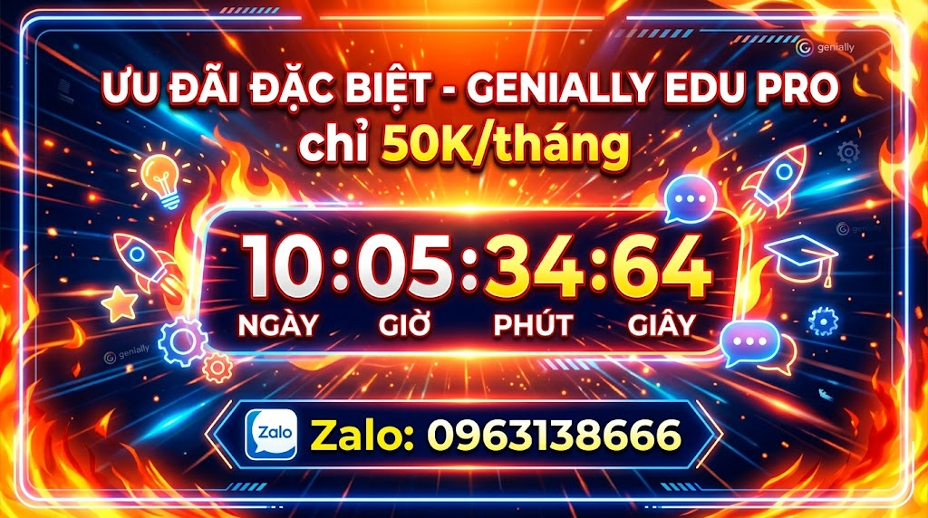 genially edu pro giá sốc
