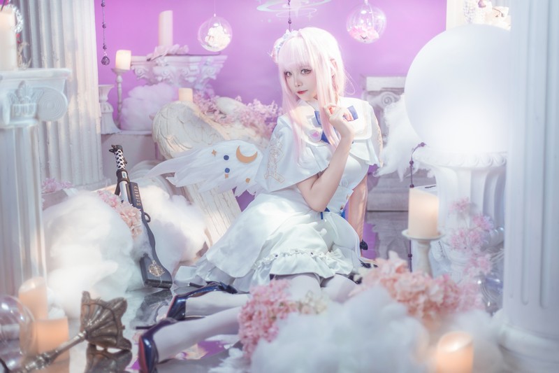 艾西Aiwest 碧蓝档案圣园未花Cosplay写真图集 高清美图合集 40P (415.8M)插图3