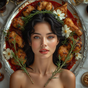 Garden wedding Black hear dream to be eaten 0 02