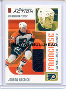 2003-04 ITG Action Jerseys #M-262 [Jeremy Roenick] [Philadelphia Flyers] [Franchise] [~100] [swatch=