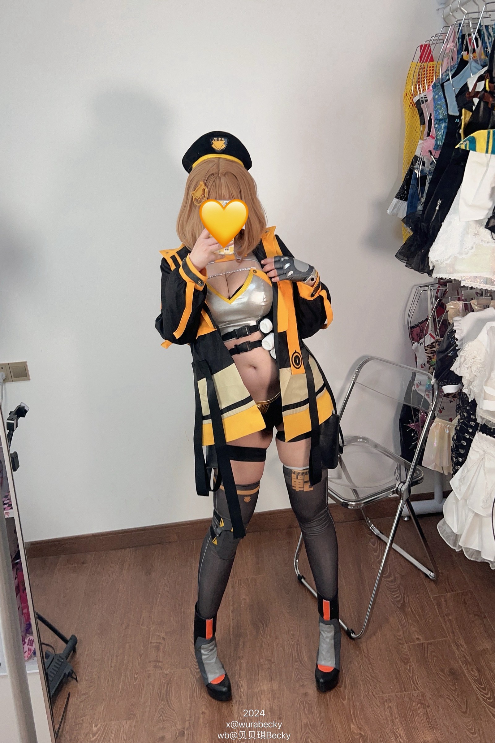 贝贝琪 Becky 阿妮斯 官方风 Cosplay 写真＋视频合集（40P｜4V｜327MB）插图9