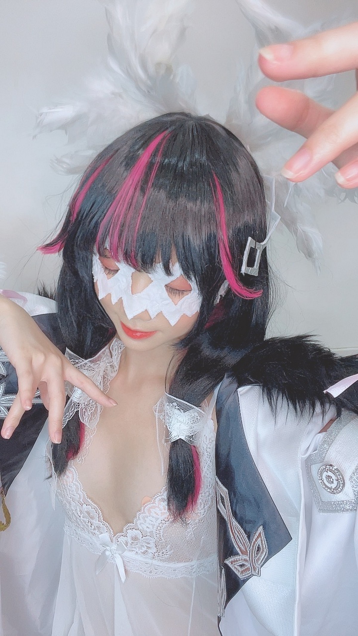 PoppaChan Columbina Cosplay Set (Genshin Impact Fatui) – 146 Photos 346MB插图1
