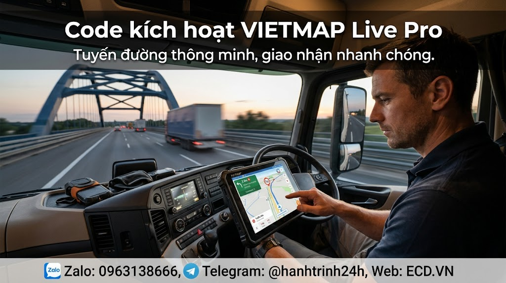 vietmap pro tài xế xe hơi