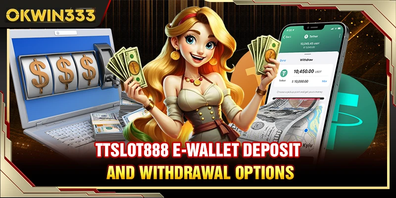 ttslot888 ewallet deposit and withdrawal options