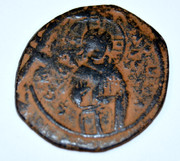 Follis bizantino anónimo, atribuido a Miguel IV, Constantinopla 47