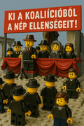 LEGO Minifigure Version Blocky characters in LEGO style