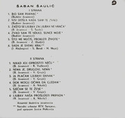 Saban Saulic - Diskografija 1972-ka-z