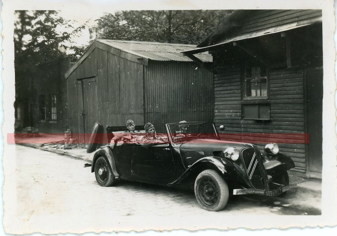 Cabrio PKW Auto Wagen Kübelwagen Beute Citroen F