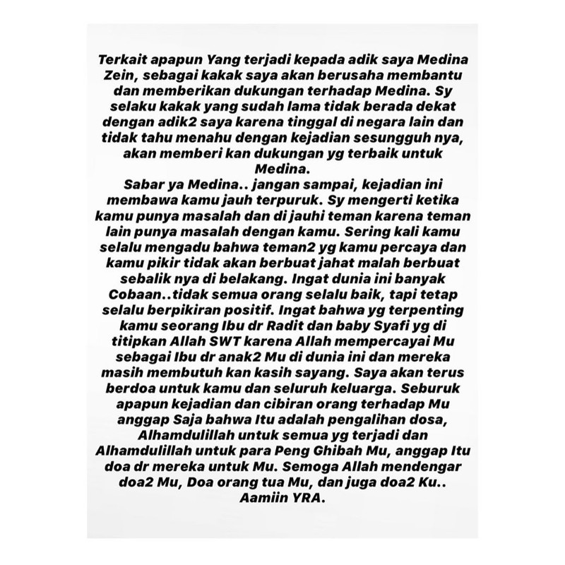 Unggahan Sarah Azhari