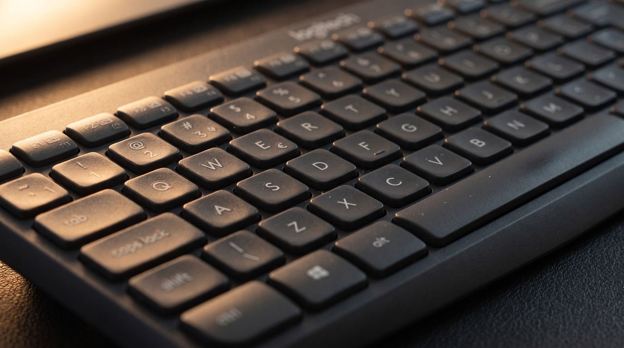 Detalle Teclado Logitech MK235 Español
