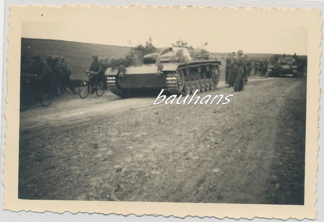 Foto Russland-Feldzug StuG-Sturmgeschütz- 2.WK