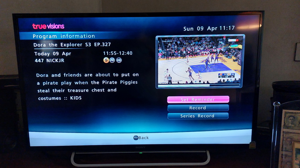 EPG synopsis for Dora the Explorer: 'Dora and friends are about to put on a pirate play when the Pirate Piggies steal their treasure chest and costumes :: KIDS'