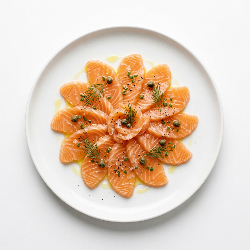 Carpaccio De Salmón