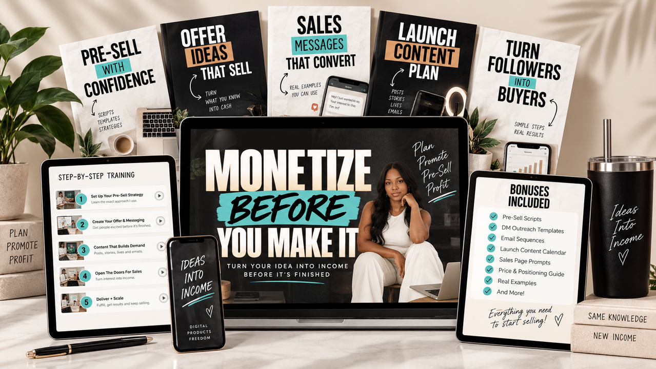 Monetize Before You Make It