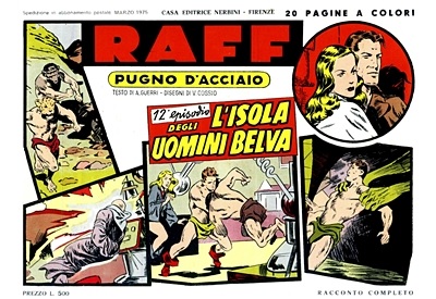 Raff Pugno d'acciaio – n.1-12 (A Colori)