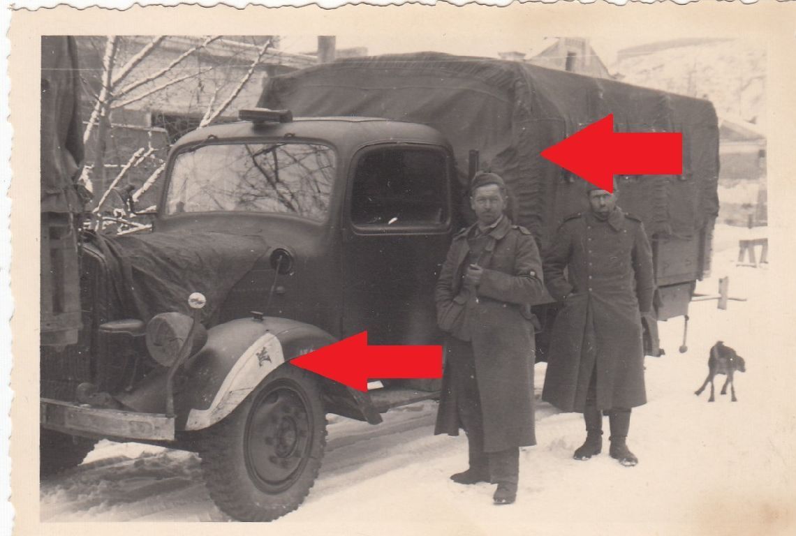 Foto Russland schöner Mercedes LKW