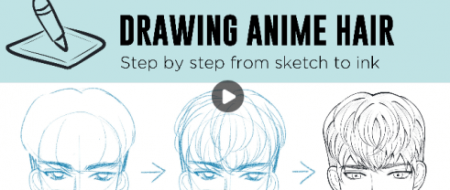 You CAN draw: A Detailed Guide to Drawing Anime Boys' Hairstyles