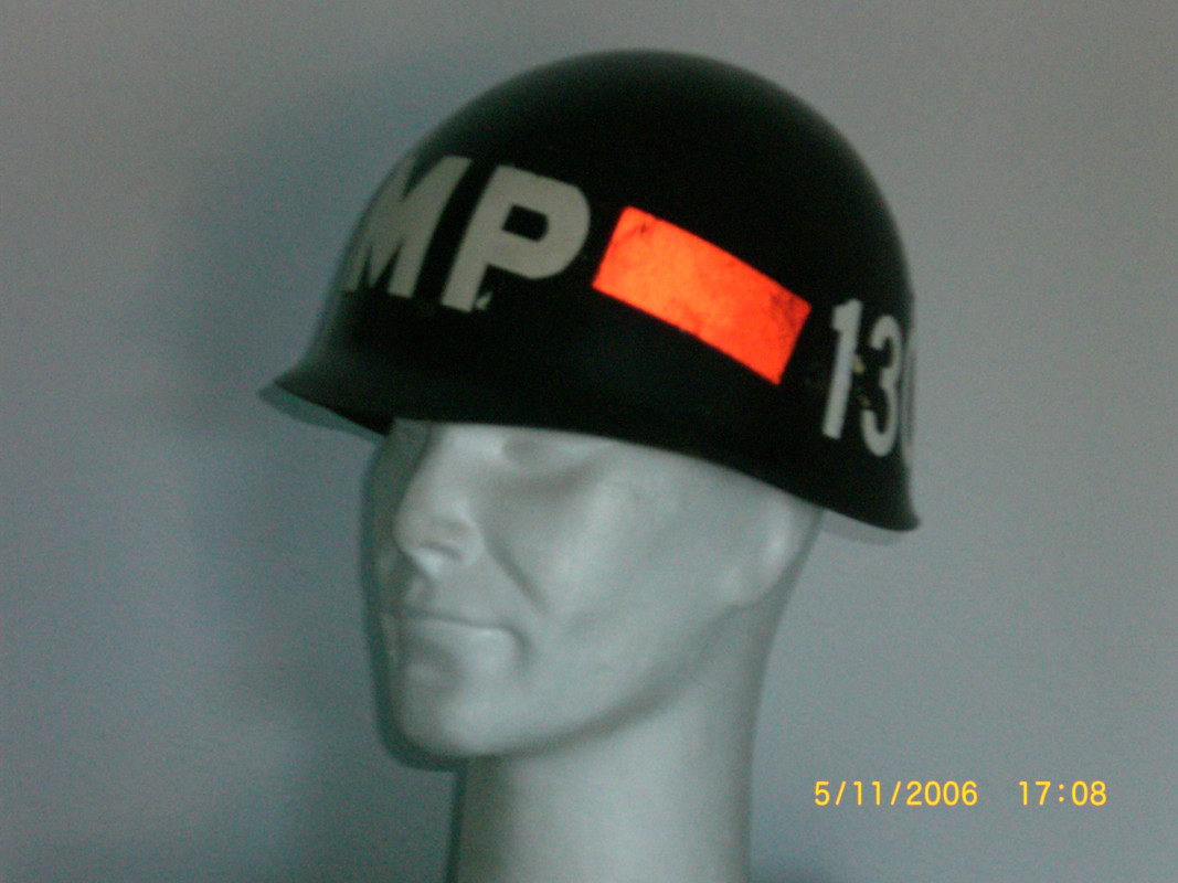 Casco Liner M-1 Policia Militar ( 130º Batallon - 30ª Division Blindada ) Corea
