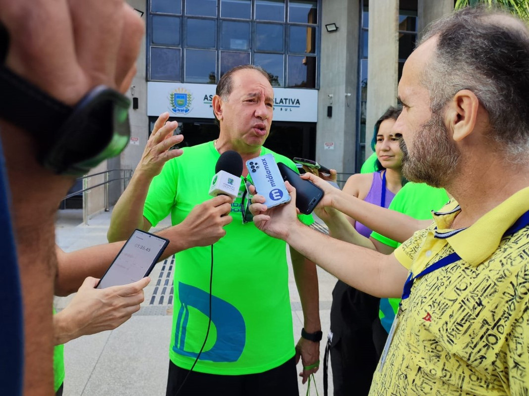 Gerson Claro: "Este evento vai ficar para a história dos Poderes" (Foto: Luciana Nassar)