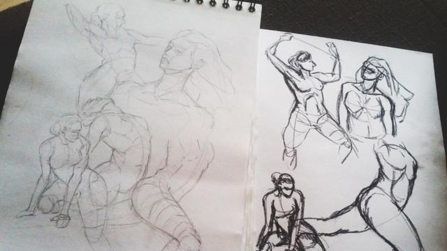 Beginner Figure Drawing Fundamentals - Gesture and Construction Beginner Figure Drawing Fundamentals - Gesture and Construction