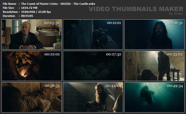 The Count of Monte Cristo - S01E02 - The Castle.mkv