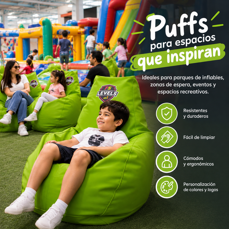 Puffs personalizados Mundo Puff Perú