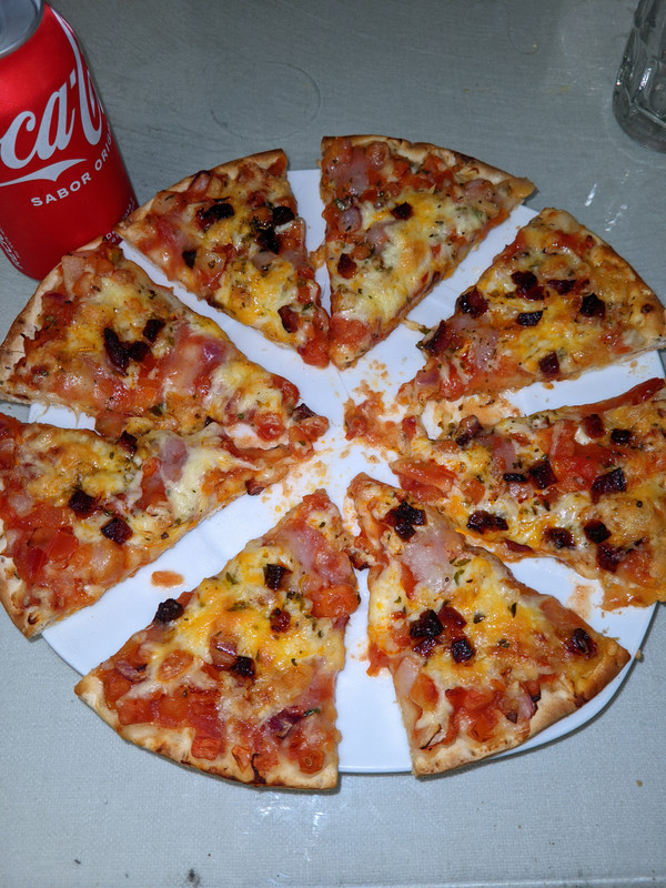 pizza vegana del lidl