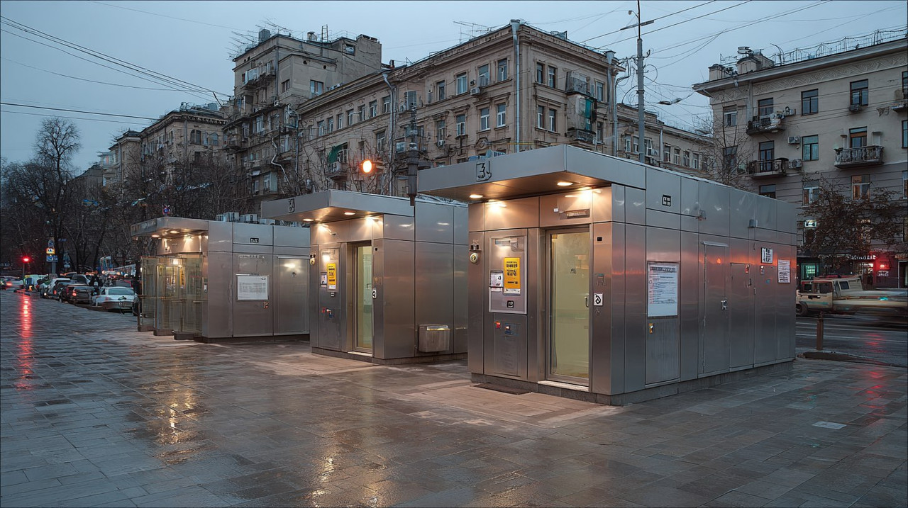 автономный туалетный модуль