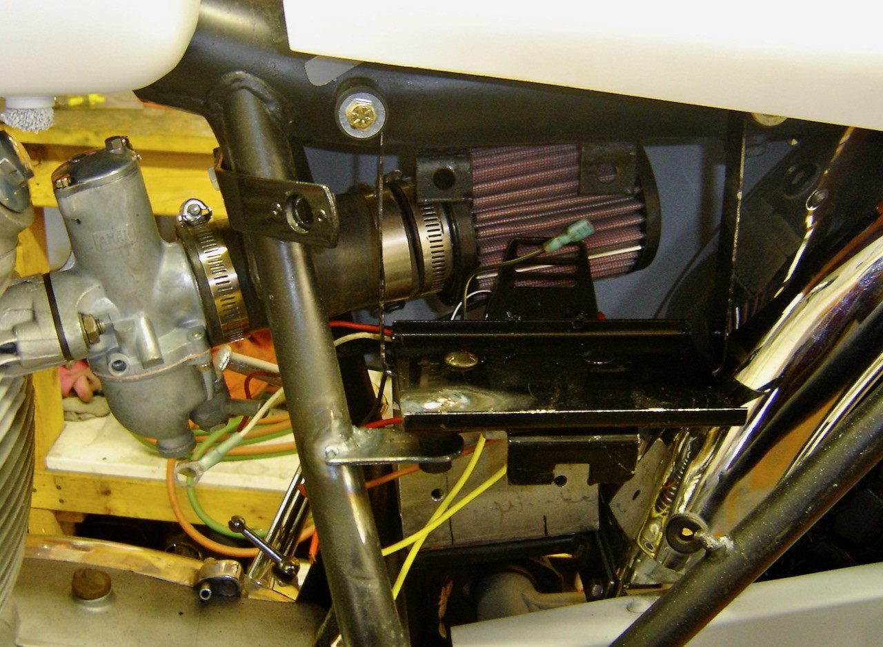 B50 Tracker left side electrical