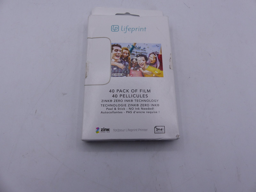 LIFEPRINT LPZ3X440 40 PACK OF FILM FOR LIFEPRINT AUGMENTED REALITY