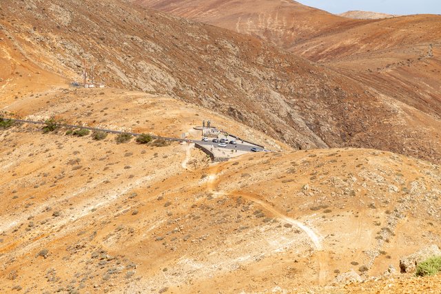 Fuerteventura - Blogs de España - MIRADORES MORRO VELOSA, GUISE Y AYOSE, DE LAS PEÑITAS, BETANCURIA, AJUY, CUEVAS (6)