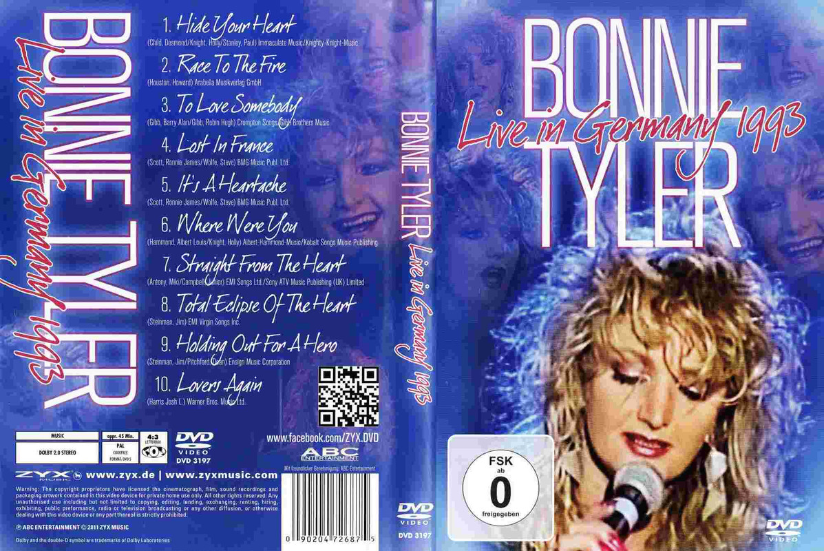 Bonnie Tyler - Live In Germany 1993 (2011)