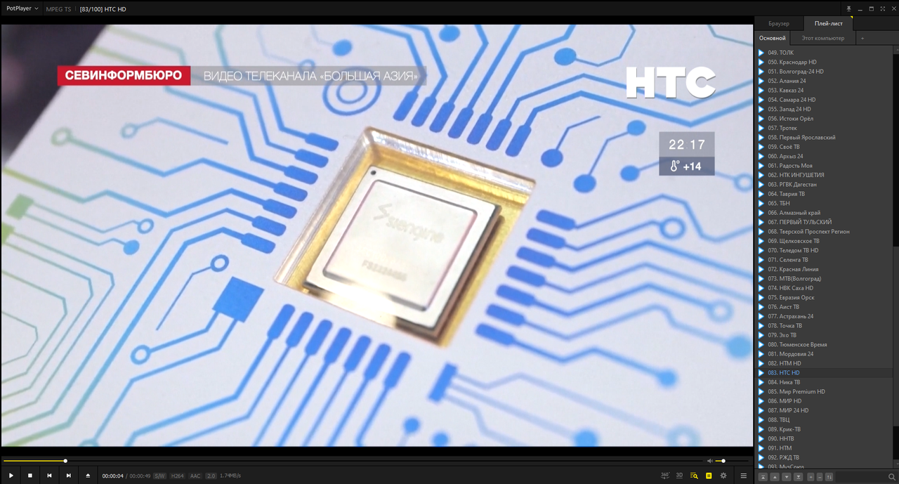 IPTV плейлисты России бесплатно (22.10.2025 21:18)