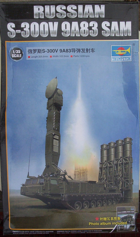 Trumpeter 35 Russian S-300V 9A83 SAM
