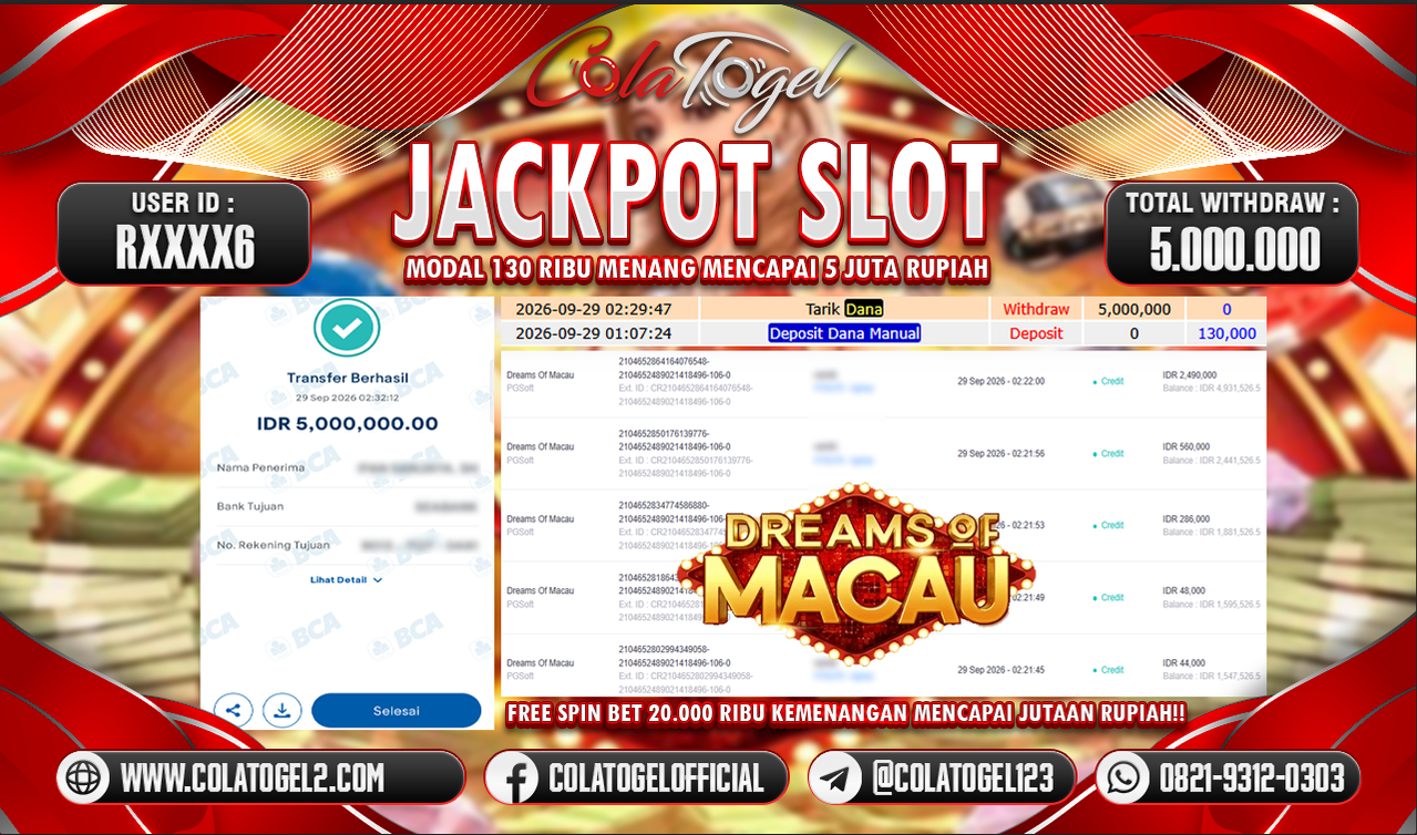 JACKPOT SLOT GACORR !!!