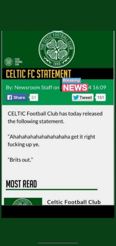 Celtic Statement