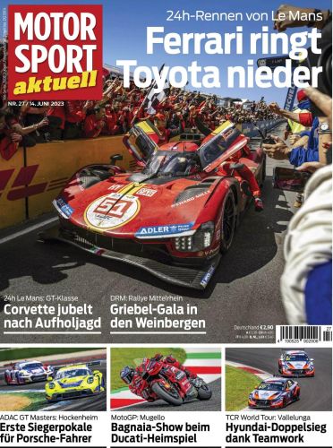 Cover: Motorsport aktuell Magazin No 27 vom 14  Juni 2023