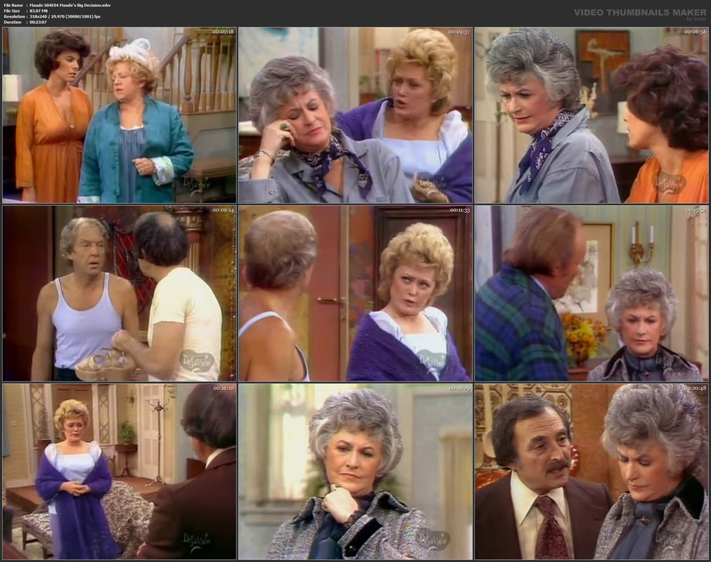 Maude S04E04 Maude's Big Decision.mkv