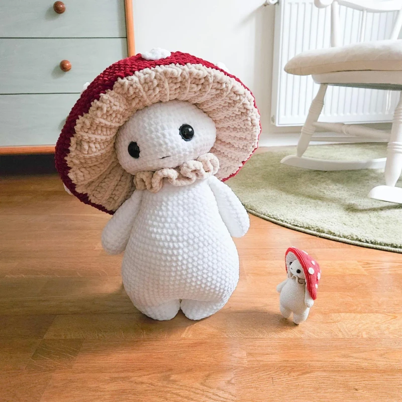 Mushroom Guy Crochet Pattern