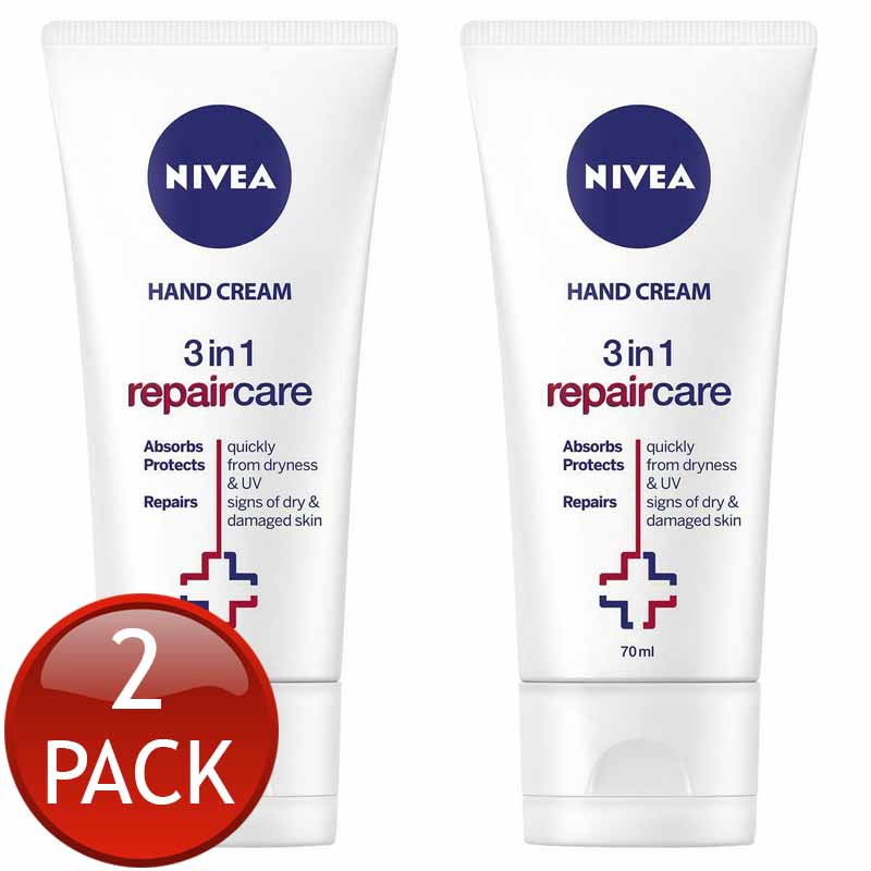 nivea 3 in 1 repair hand cream