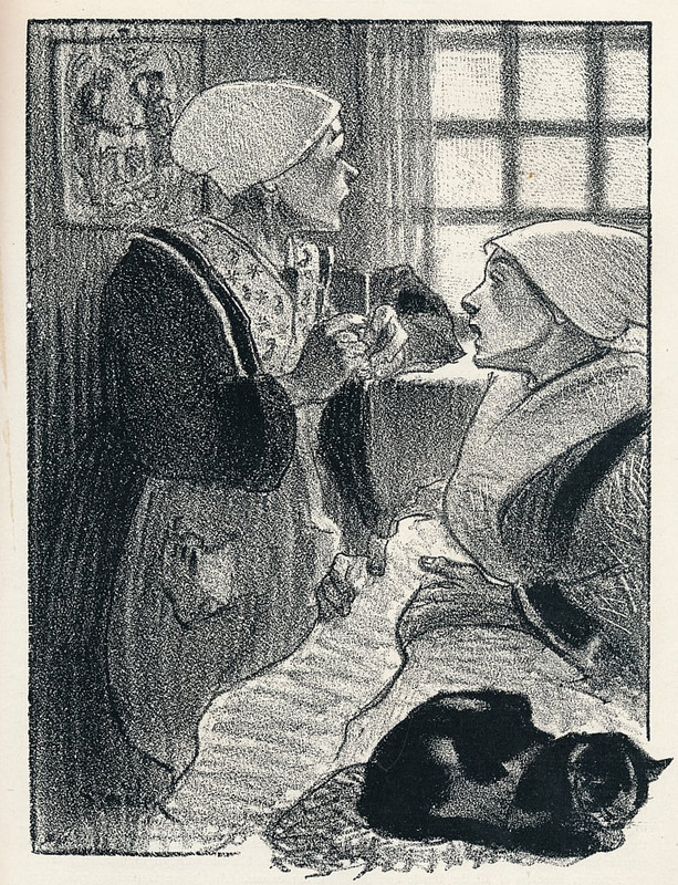 Thophile-Alexandre-Steinlen-Les-Femmes-De-France-from-Chansons-De-Femmes-1897-1898-Meister-Druck