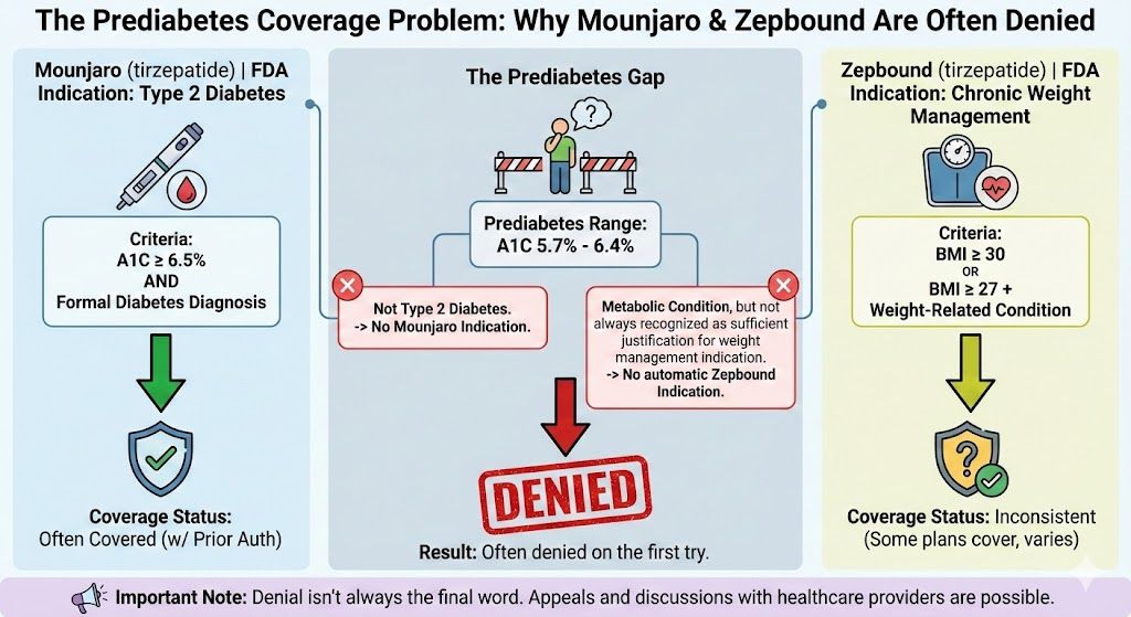 Will Insurance Cover Mounjaro for Prediabetes?