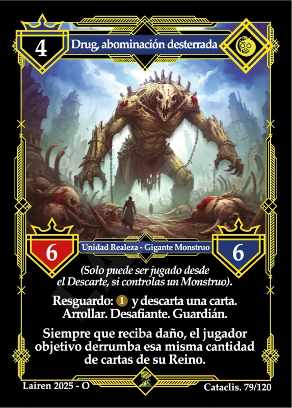 DRUG, ABOMINACION DESTERRADA