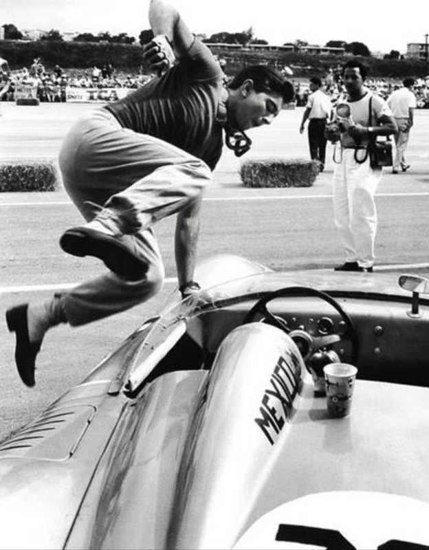 De la réalité à la fiction - Saison 1 - T5 - Le 13 est au départ Leblon-Delienne-Ricardo-Rodriguez-oefent-de-Le-Mans-start-voor-de-Grand-Prix-in-Havana-in-1960