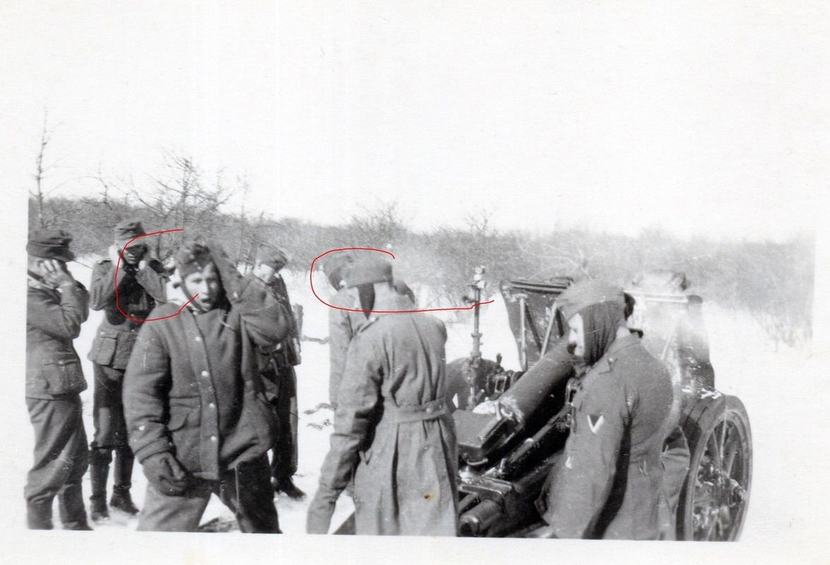 Orig Fotos Deutsche Schwere Infanterie Geschütz im einsatz1