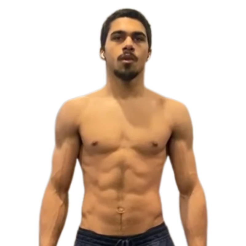 After transformation - full body