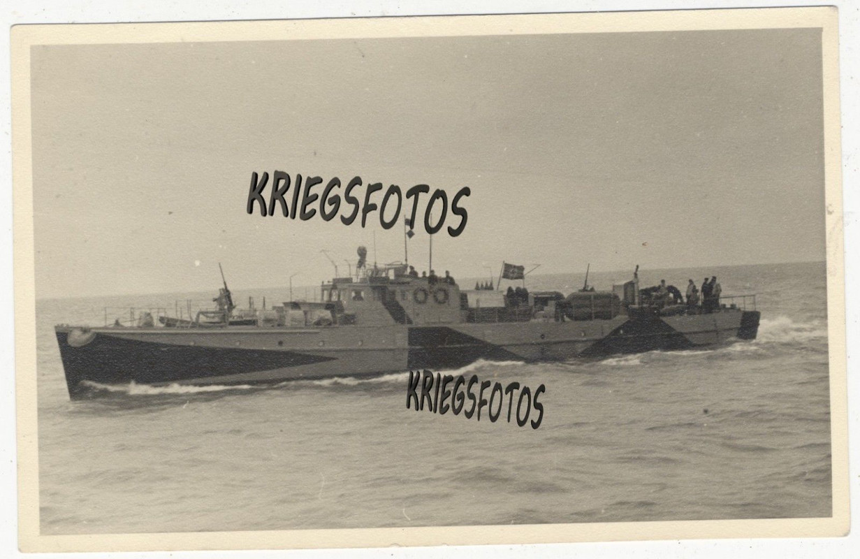 La Spezia Ligurien Italien 1944 Minenräumboot Schiff Technik R-1