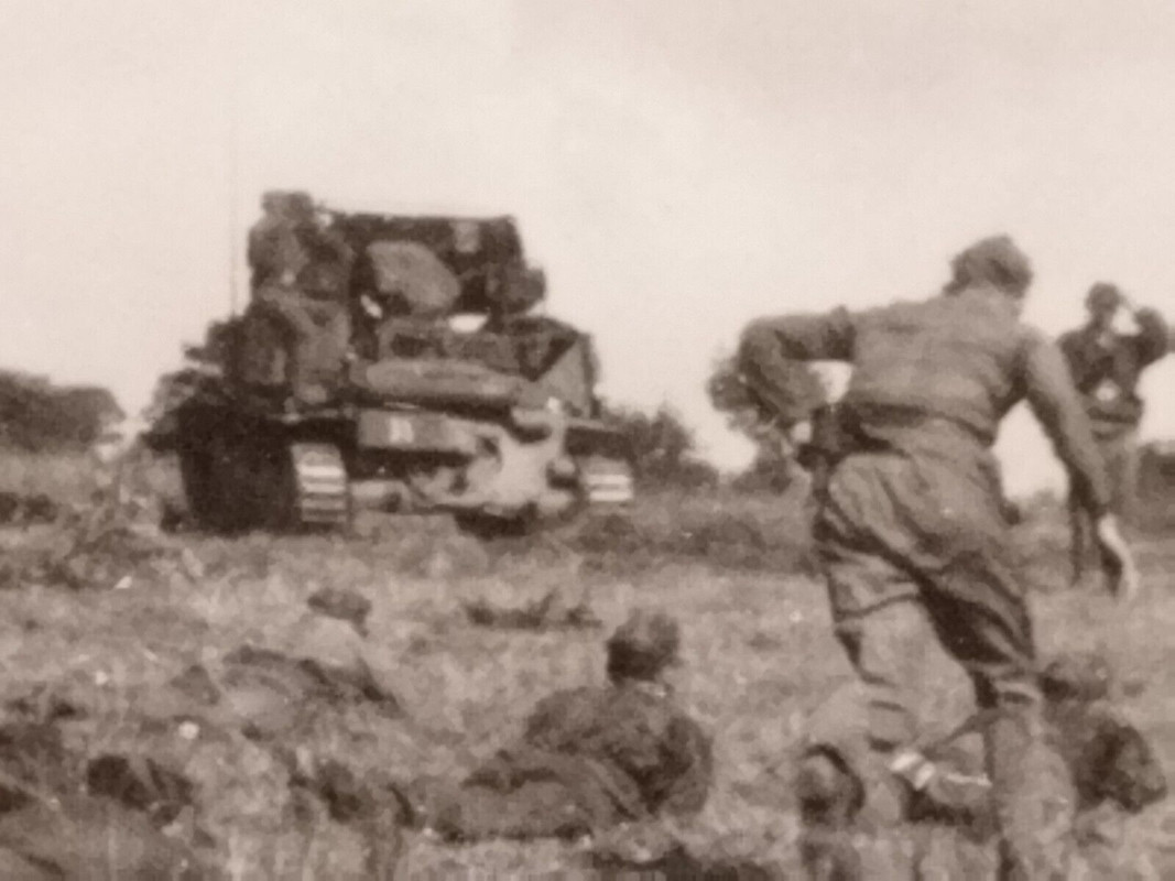 2.WK Foto Kampfgruppe Panzerjäger Marder mit russ Pak Aufbau Übung Panzerrudel (3)