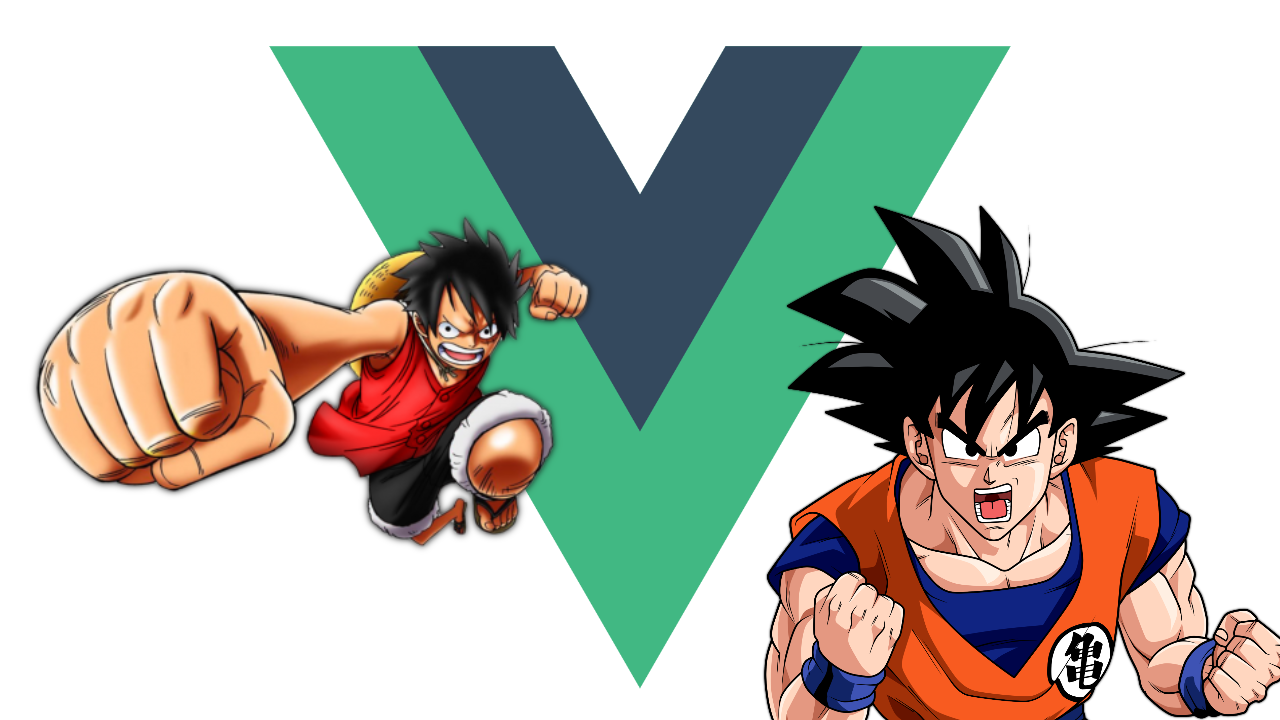 Versiones de Vue.js y el anime Versiones de Vue.js y el anime